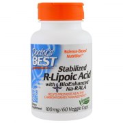 Заказать Doctor's Best Stabilized R-Lipoic Acid 100 мг 60 вег капс