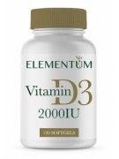 Заказать Elementium Vitamin D3 2000 МЕ 120 softgel