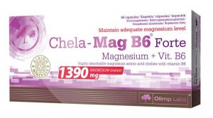 Заказать Olimp Chela-Mag 1390 мг B6 Forte 60 капс