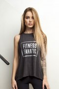 Заказать DFF Майка Fitness Fanatic Dark Grey