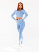 Заказать BonaFide Лосины Leggins Yoga (Blue Melange)