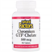 Заказать Natural Factors Chromium GTF Chelate 500 мг 90 таб