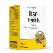Заказать Orzax Vitamin D3 400IU Drop 20 мл