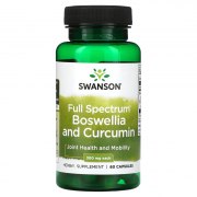 Заказать Swanson Full Spectrum Boswellia and curcumin 300 мг 60 капс