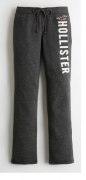 Заказать Hollister Mid-Rise Straight-Leg Sweatpants